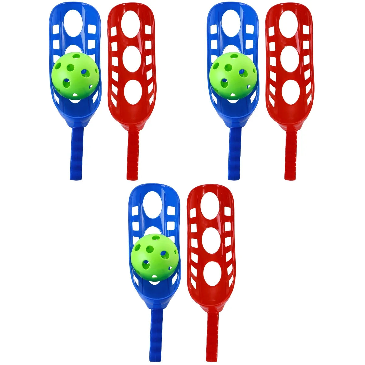 3pcs Scoop Toss & Catch Set Outdoor Sports Beach Game K9745