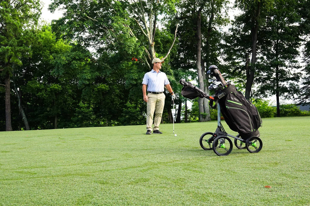 Charcoal/Black/White Cart Bag V114