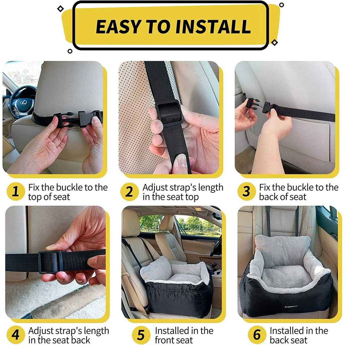 Dog Car Seat for Small Dogs M23210