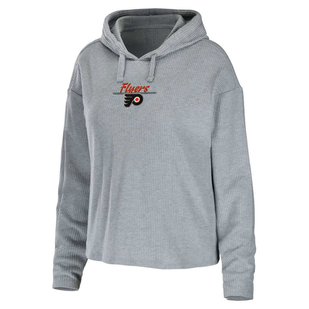Heather Gray Philadelphia Flyers Logo Pullover Hoodie & Pants Sleep Set I1167