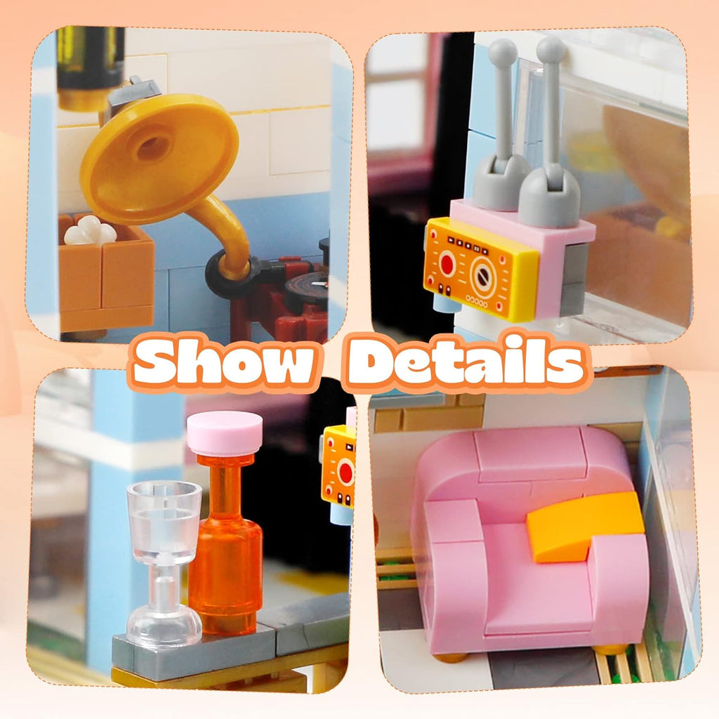 Flower House Building Toys Garden Building Blocks Sets for Kids N59250