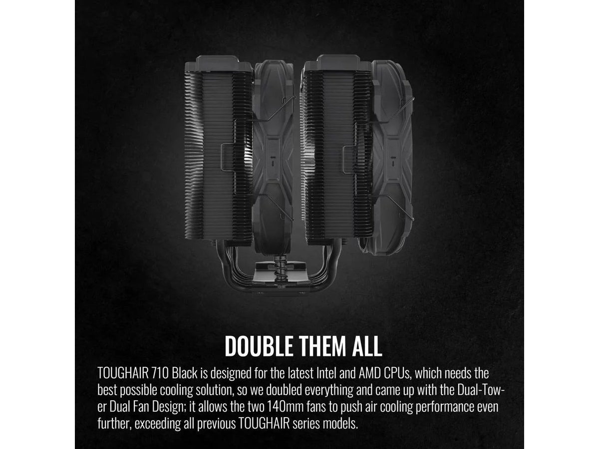 Black Edition Dual-Tower CPU Cooler Z1287