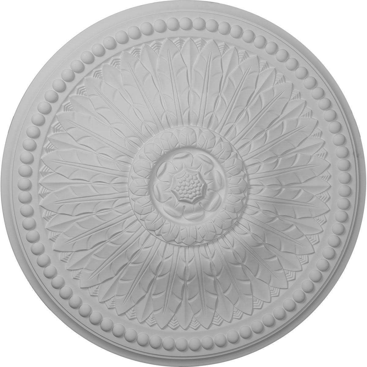 29 3/8x22OD x 2 7/8x22P Ceiling Medallion (Clear Yellow) A917806