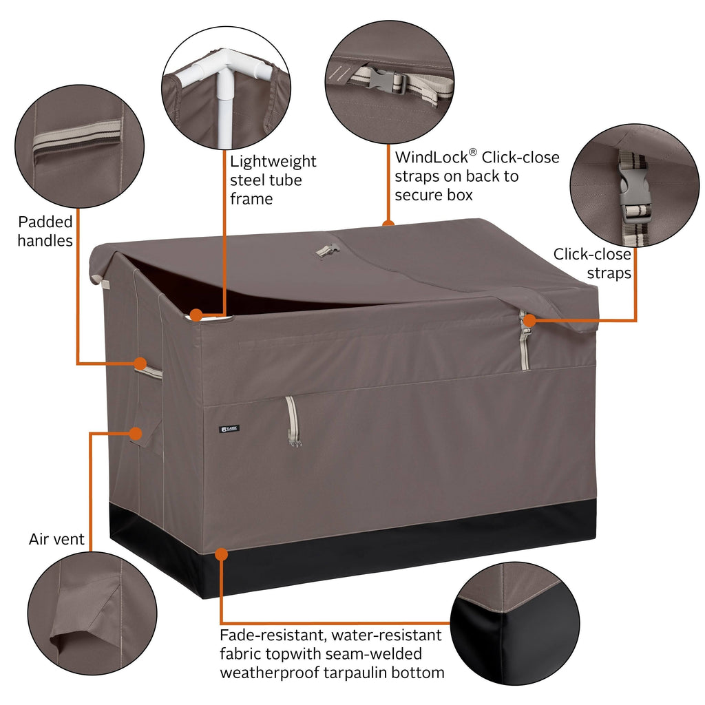 Water-Resistant 162 Gallon Deck Box B290