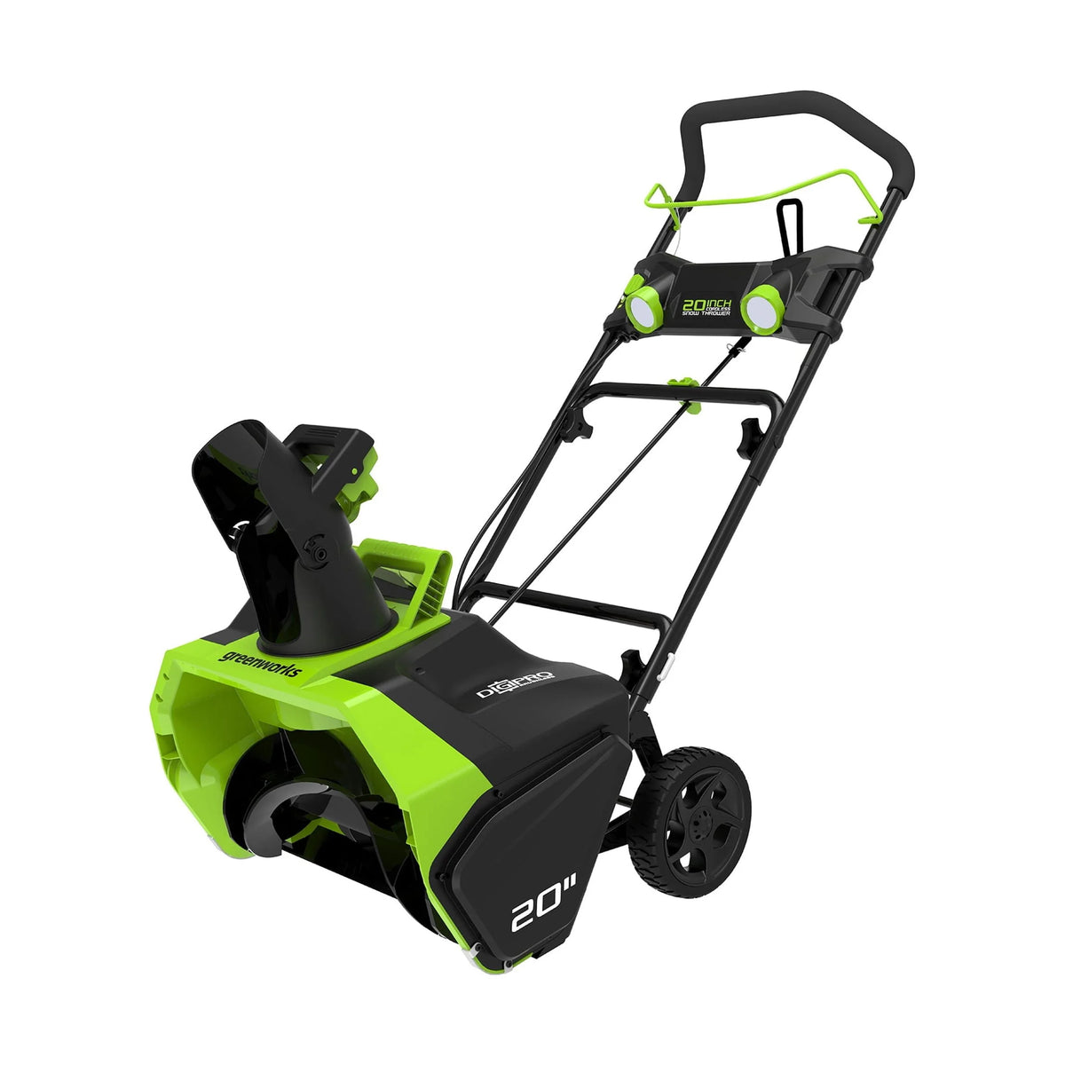 40V 20-inch Cordless Brushless Snow Blower with 4.0 Ah Battery and Charger E848