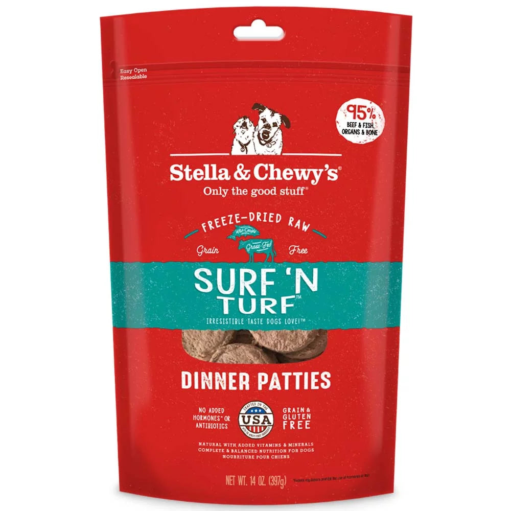 Grain-Free Freeze-Dried Raw Dog Food, 15 oz E150823