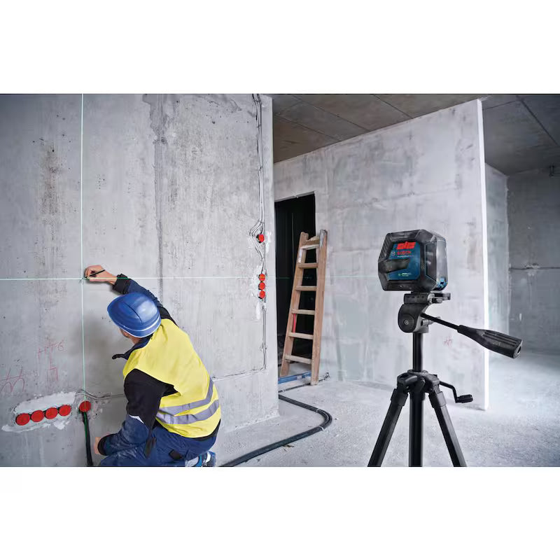 100 ft. Green Self Leveling Laser Level with Carrying Case I59705