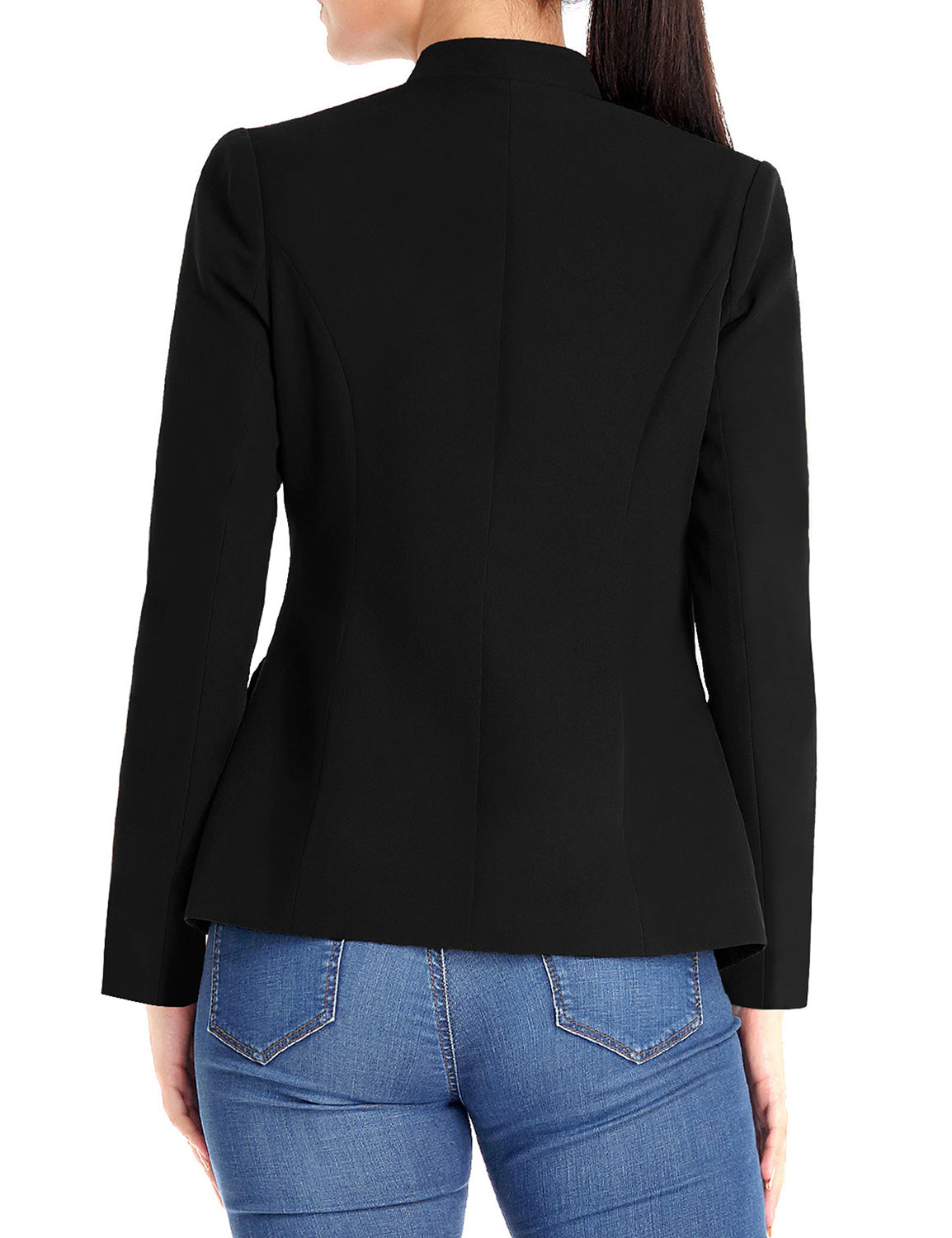 Women's Button Military Blazer Jacket Suit O308522