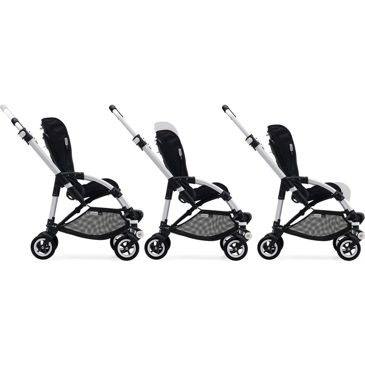 Black/Grey Melange Complete Stroller C515070