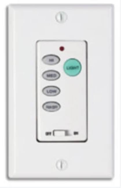 White/Brown Flush Mount DC Ceiling Fan M3398
