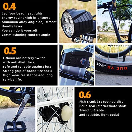 350W 36V Electric Tricycle with Large Basket Y799902