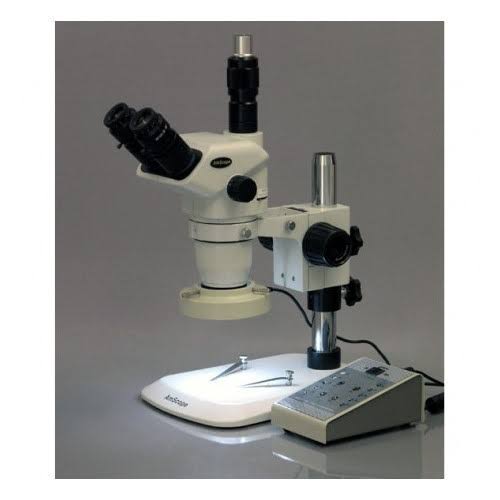 3.5X-90X Articulating Stand Zoom Microscope with Fluorescent Ring Light V89210