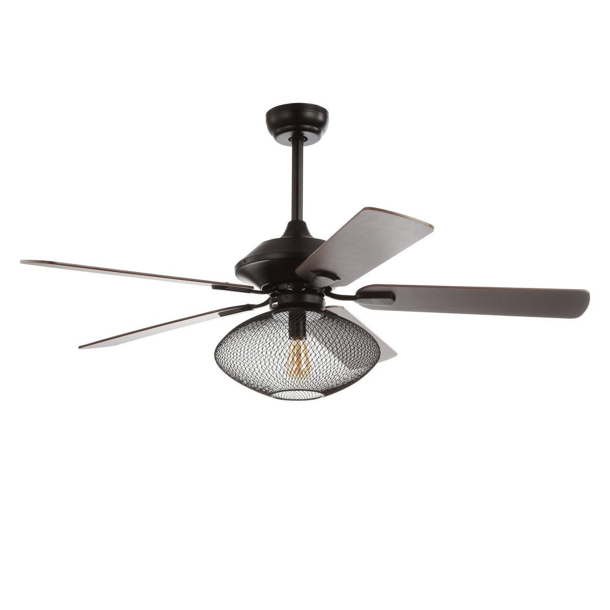 52 inch 1-Light LED Ceiling Fan with Remote, Oil Rubbed Bronze Z719115