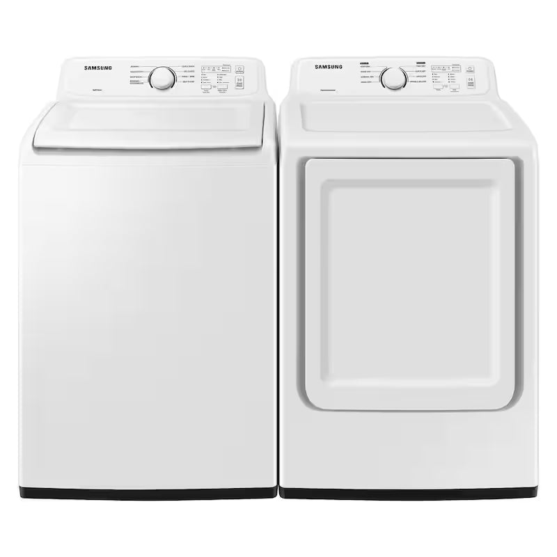 4 cu. ft. Top Load Washer with Agitator and Soft Close Lid in White D809