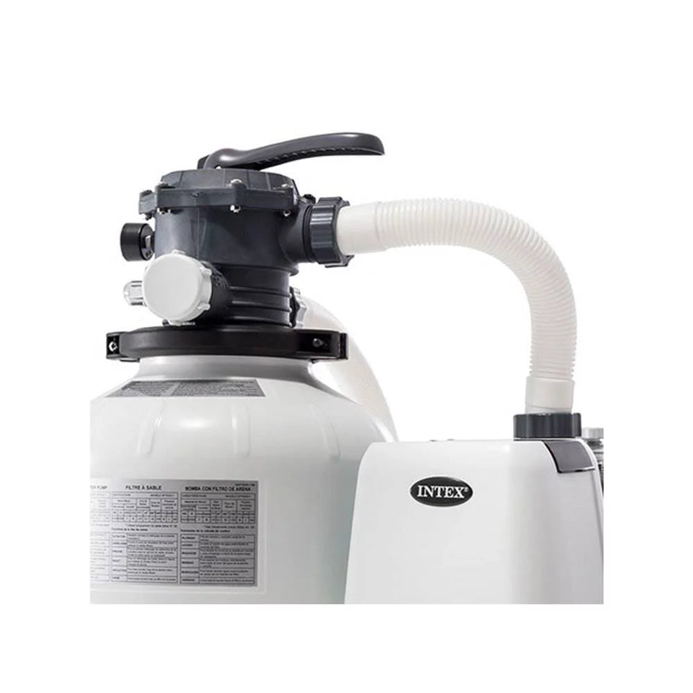 2800 GPH Pool Sand Filter Pump with Plunger Valves E1047