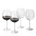 Ribbed Optic Wine Glasses set of 4 N230