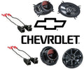 4x6" and 6 1/2" Stereo Speakers with Speaker Replacement Harness X26792