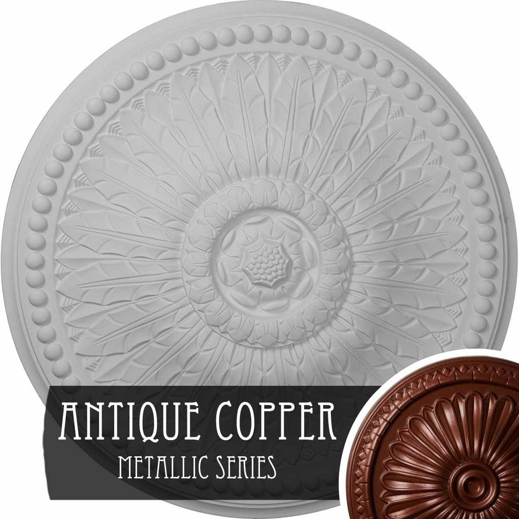 29 3/8x22OD x 2 7/8x22P Ceiling Medallion (Clear Yellow) A917806