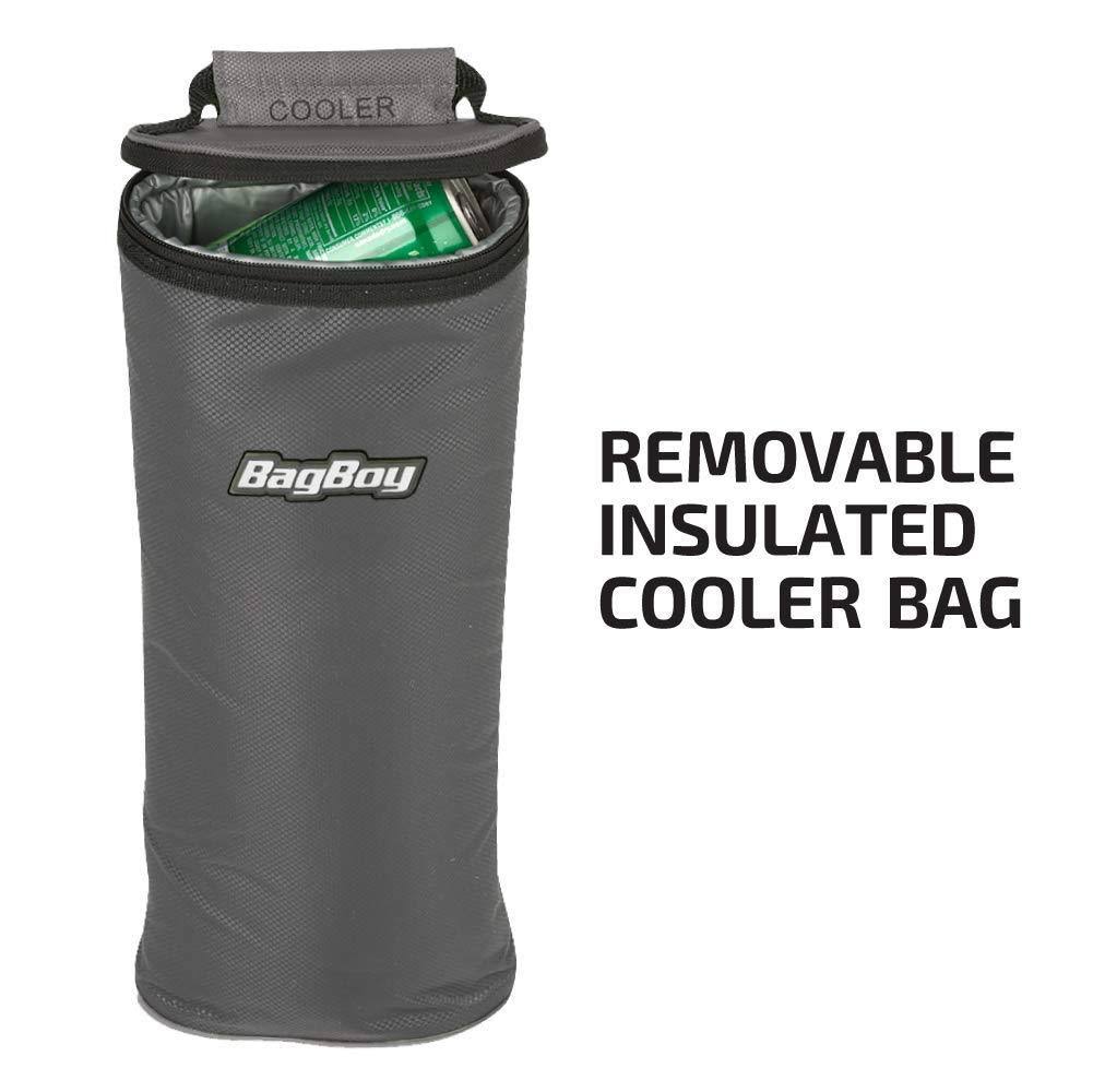 Charcoal/Black/White Cart Bag V114