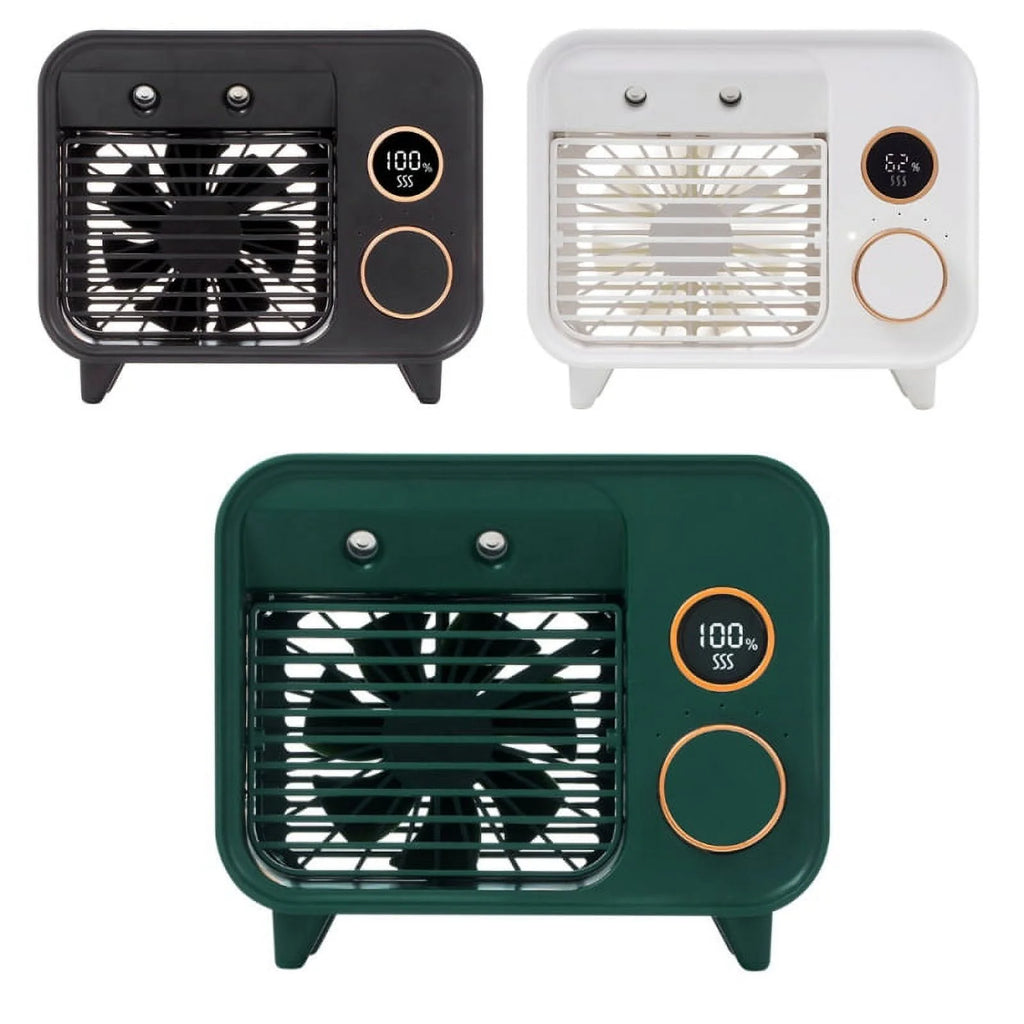 Mini Air Cooler with Adjustable Desktop Fan and USB Port S499523