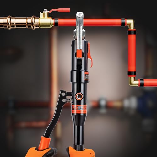Copper Pipe Crimping Tool with 1/2 inch, 3/4 inch and 1 inch Jaws Z829