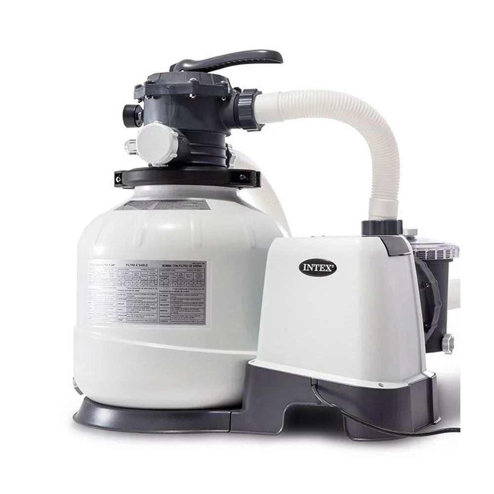 2800 GPH Pool Sand Filter Pump with Plunger Valves E1047