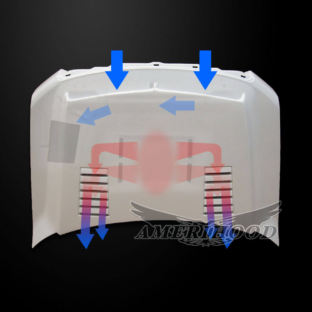 2009-2014 Ford F-150 Functional Ram Air Hood A45710