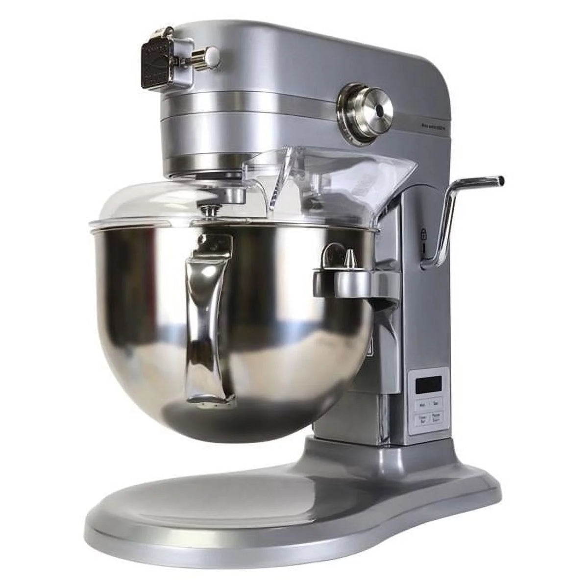 6 qt. Silver 10 Speed Stand Mixer with Timer U374