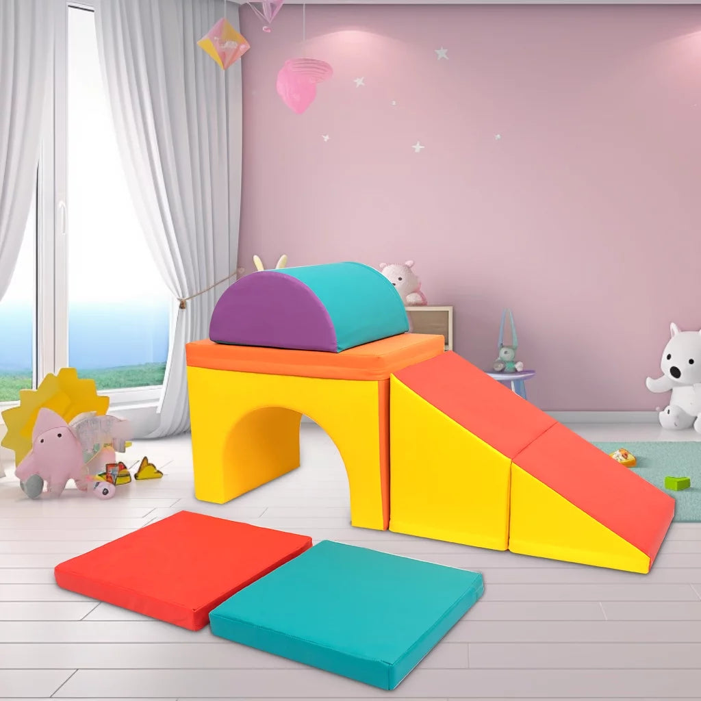 Foam Climb and Crawl Playset 5 Piece Set L658312