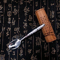 999 Sterling Silver Long Handled Soup Spoon S7596