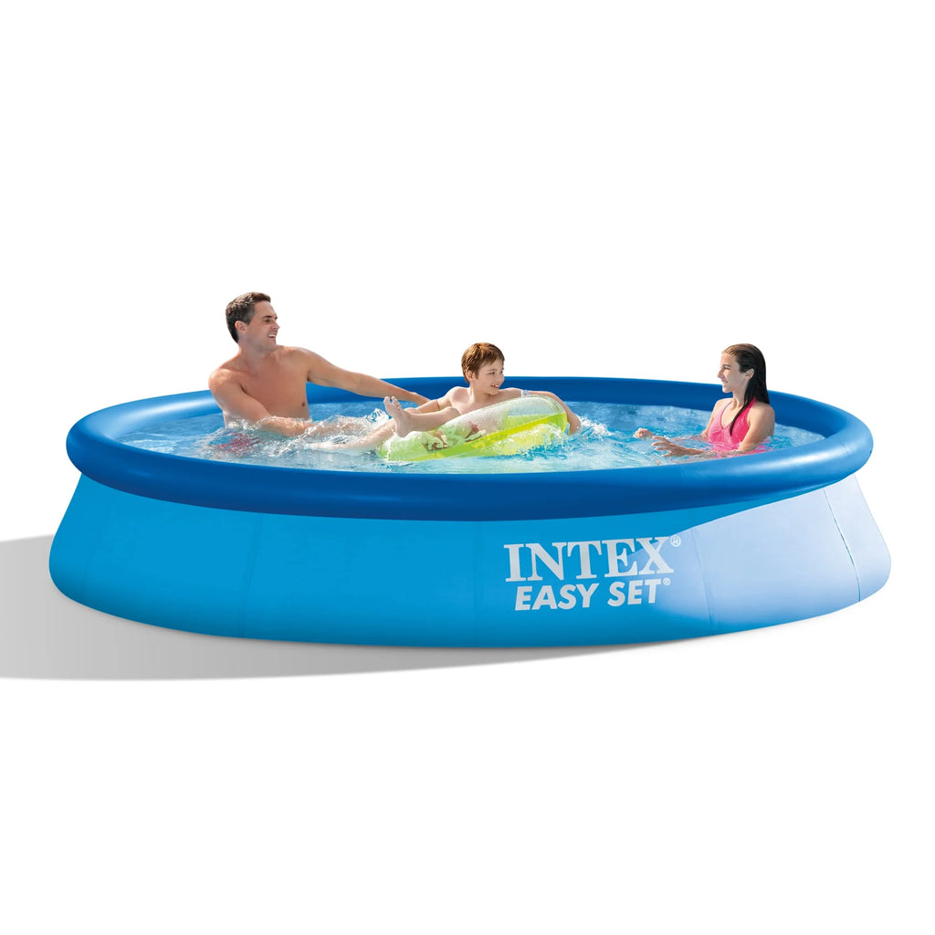 12ft x 30in Inflatable Swimming Pool with Filter Pump C53754