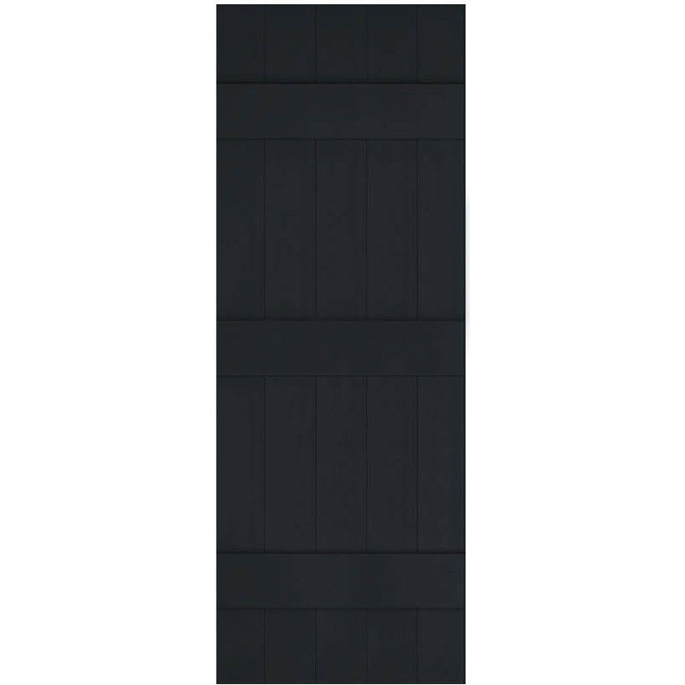 Black Board-n-Batten Shutters N161970