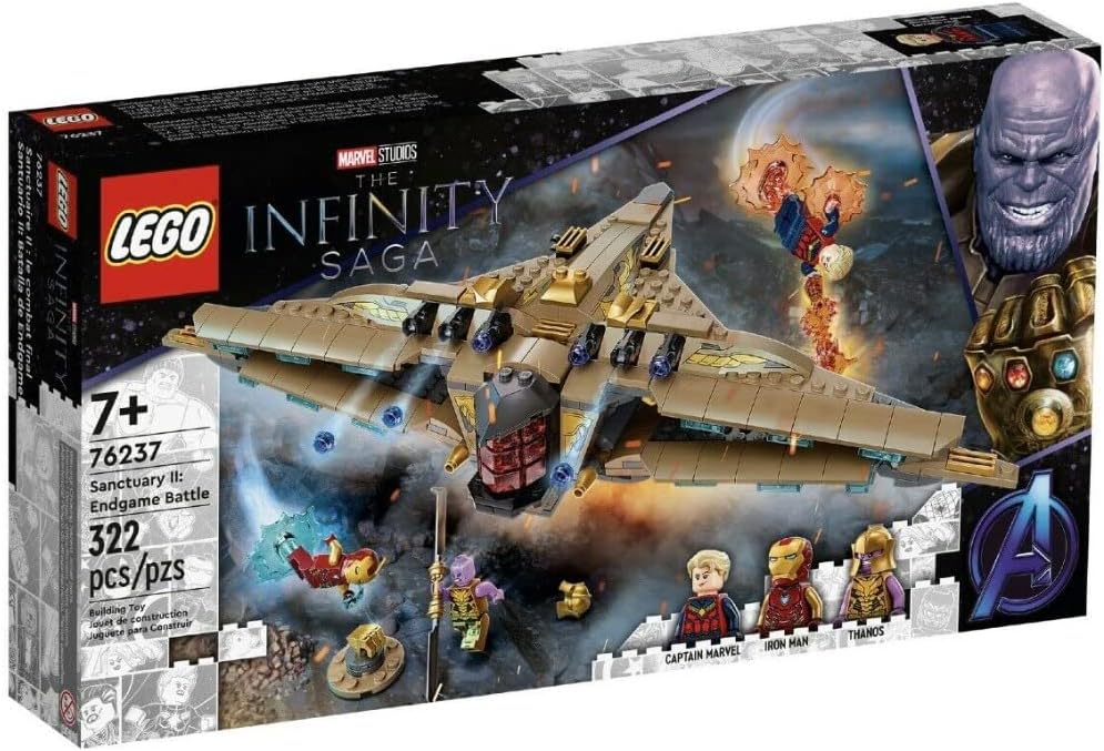 Thanos Spaceship Building Toy (322 Pieces) N36491