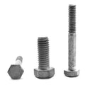 7/8 inch-9 x 5 1/2 inch Coarse Thread Grade 5 Hex Cap Screw Medium Carbon Steel Hot Dip Galvanized Pk 40 V4911