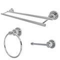 3-Piece Polished Chrome Bathroom Accessories Set K481589