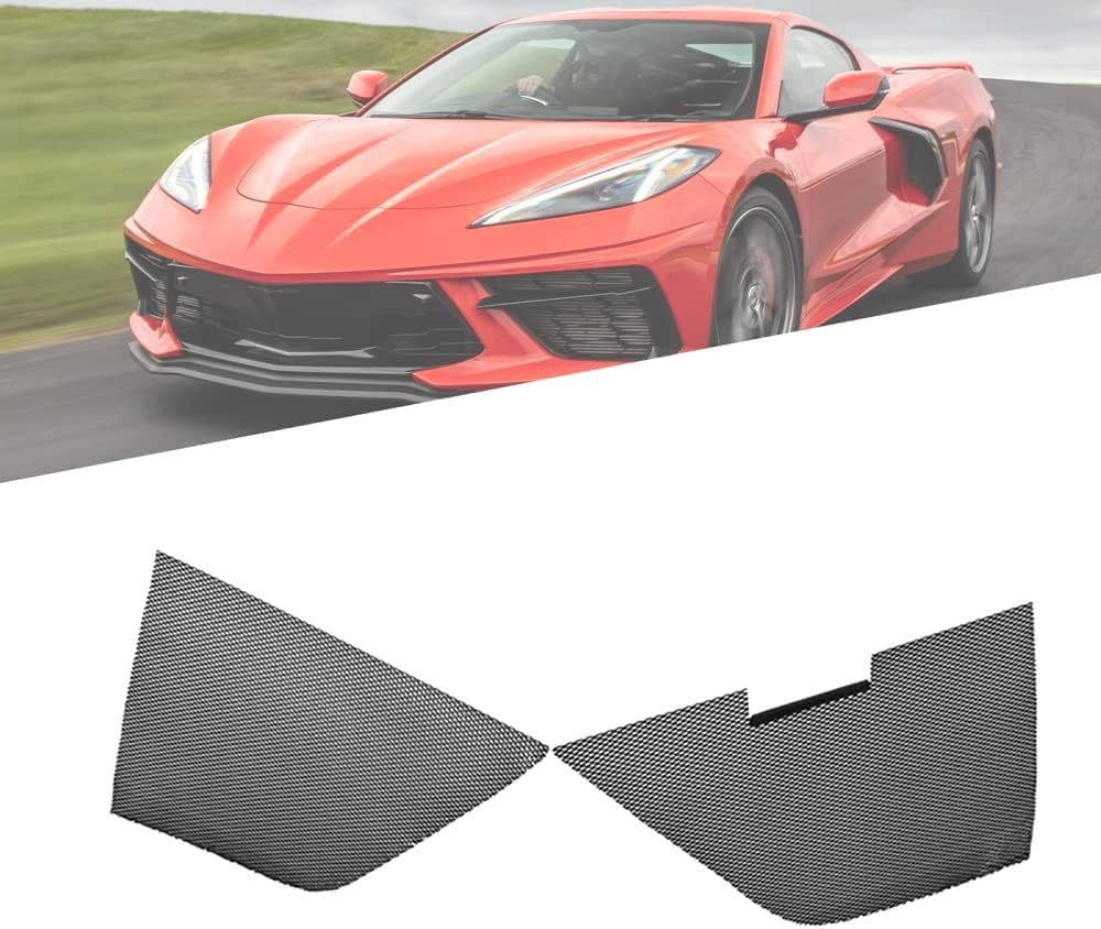 2Pcs Aluminum Car Grille Mesh Set E914