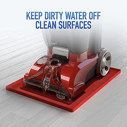Red Upright Carpet Cleaner Machine with Storage Mat O605