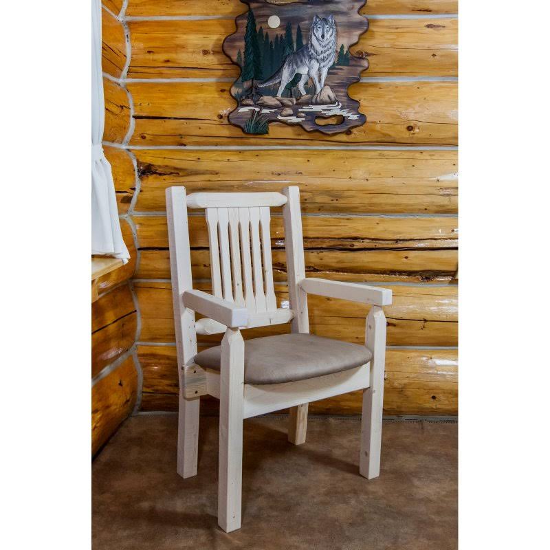 Buckskin Pattern Captains Chair R427
