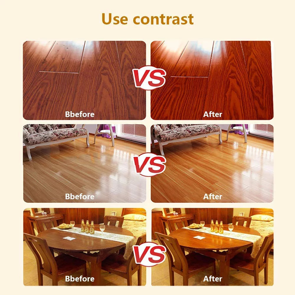 2Pcs Natural Beeswax Wood Furniture Cleaner and Polish T9848