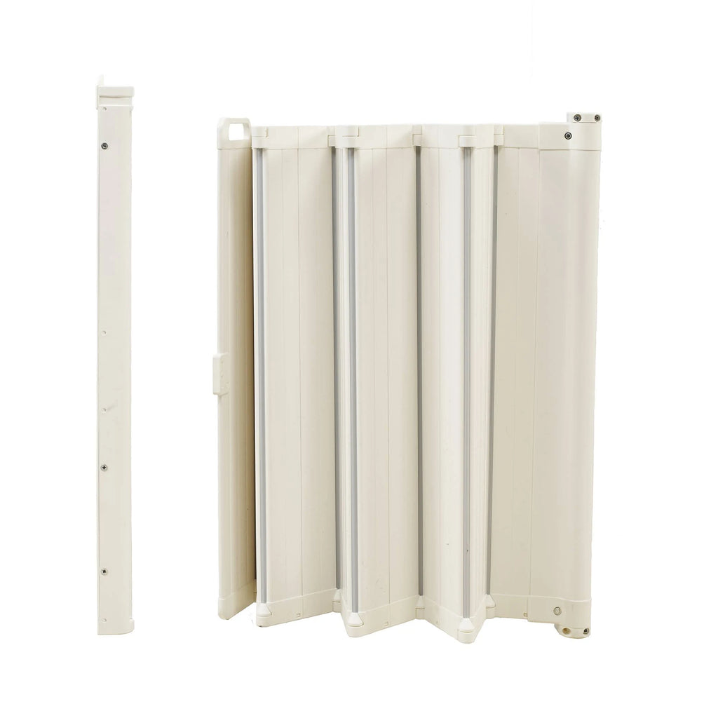 White Retractable Pet Safety Gate S41420