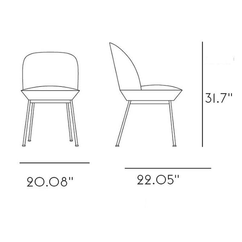 Oslo Side Chair F583