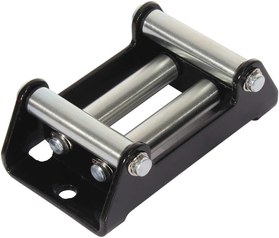 ATV Winch Roller Fairlead 3000-4000 LBs 4-Way Roller Cable Guide Pack of 2 I9781