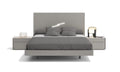 King Bedroom Set 3Pcs Grey Finish K998