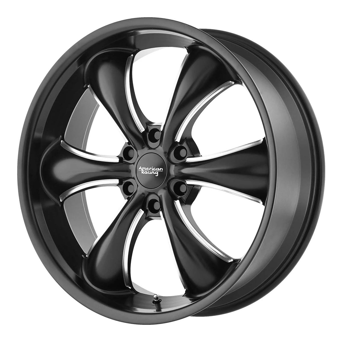 Black 18x8.5 6x139.70 Wheel K254113