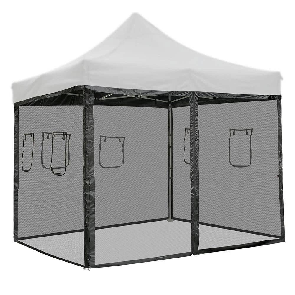 4 Pcs Pop Up 10 ft Canopy Tent Mesh Side Wall T765