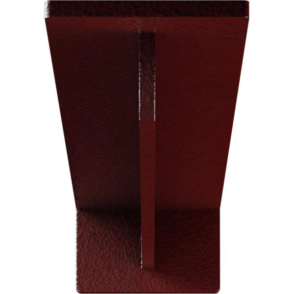 Hammered Bright Red Steel Bracket F401189
