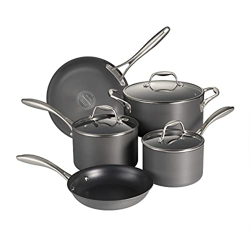 Hard Anodized 8 Qt Covered Stock Pot V505