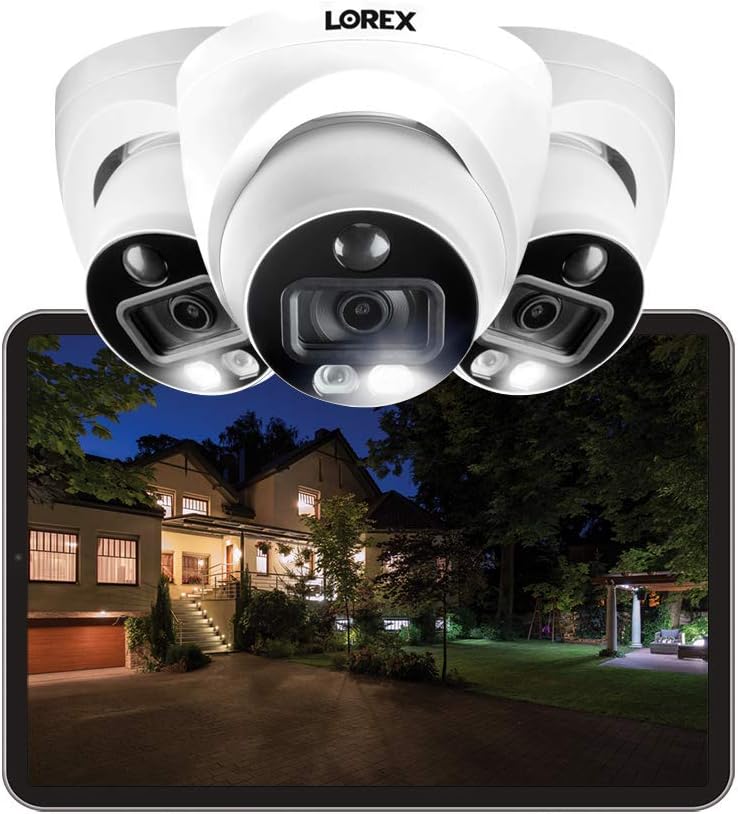 16-Channel 4K UHD DVR Surveillance System with 3TB and 12 4K UHD Cameras W2758