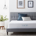 California King Memory Foam Mattress in White T8807
