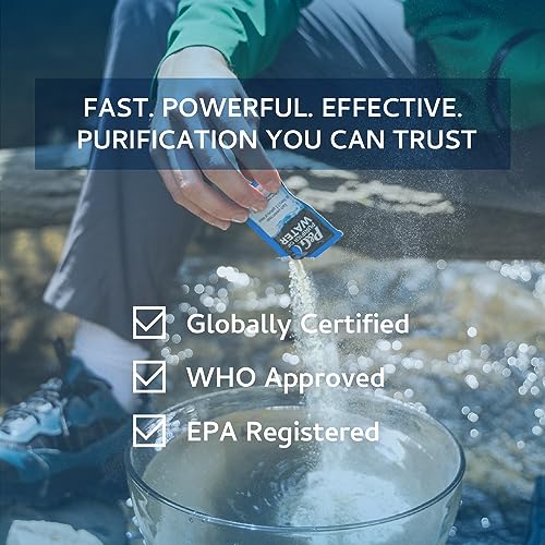 Portable Water Purifier Packets R6820